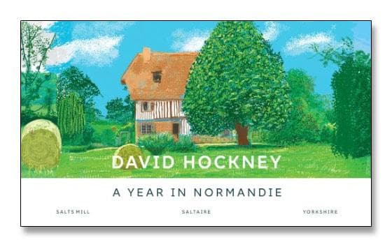 ポスター/A Year in Normandie（デビット ホックニー）