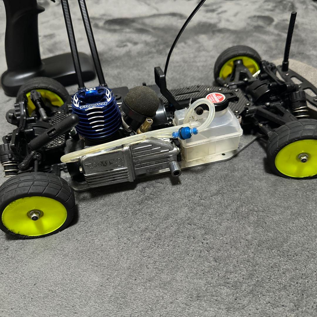 最終値下げ！エンジンラジコンTAMIYA 1/10RCEライキリGT プロポ付き