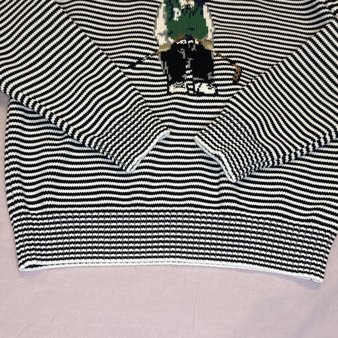 【即発送】極美品　パーリーゲイツ ニット ボーダーセーター　定価４万円