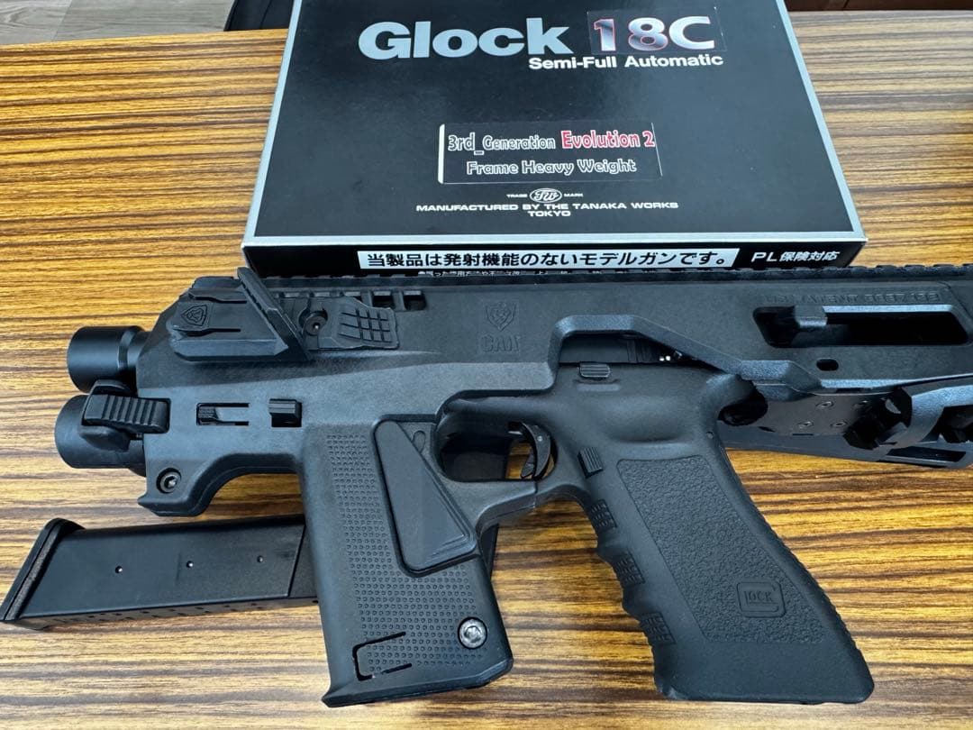 モデルガン GLOCKカービンキット