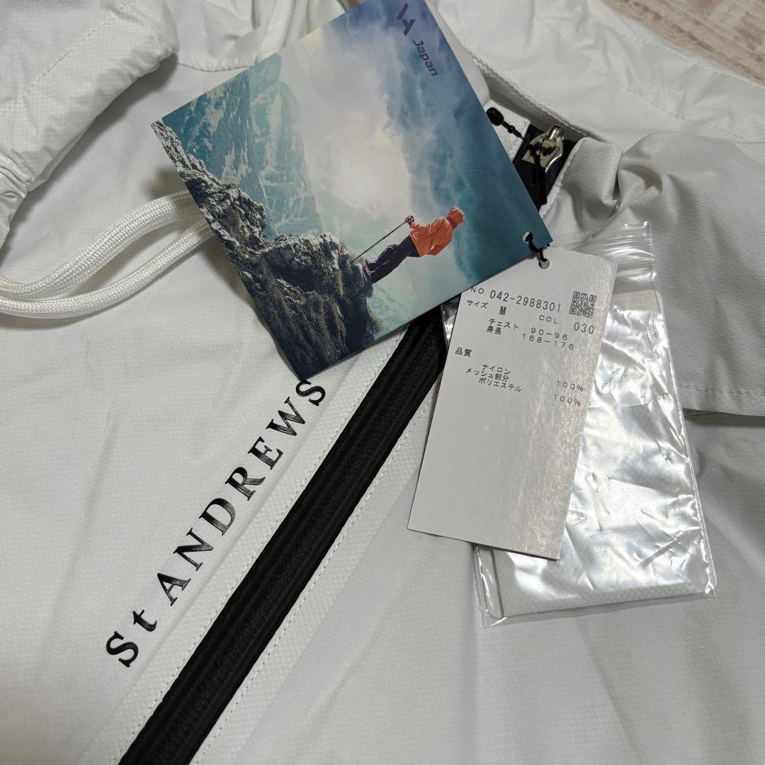 セントアンドリュース★耐水★防風★結露防止★レインウェア【メンズ サイズM】