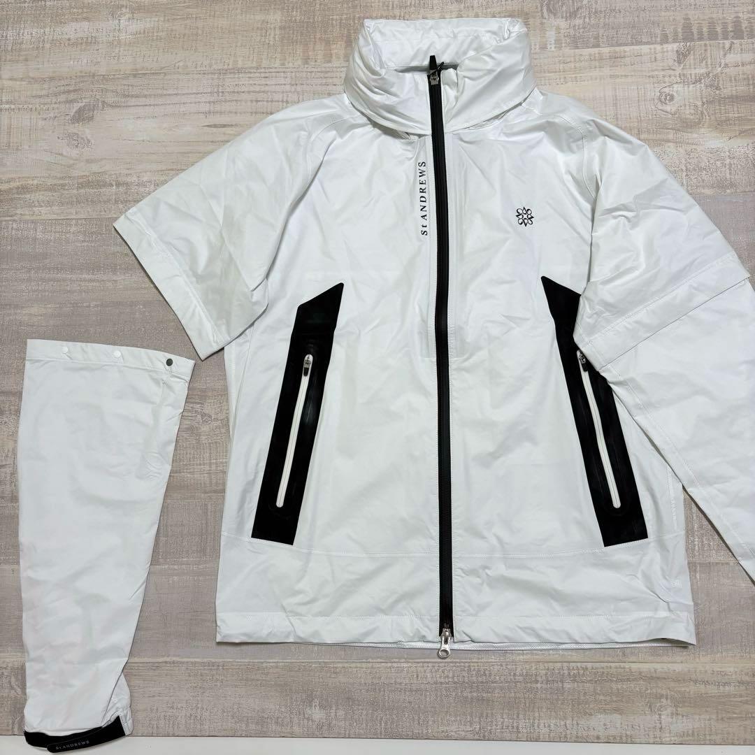 セントアンドリュース★耐水★防風★結露防止★レインウェア【メンズ サイズM】