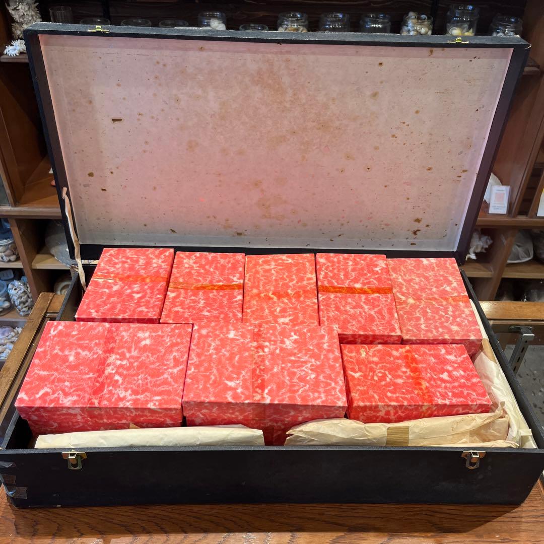 マ*ド様 希少　アンティーク　スワロフスキー　ボヘミアングラス　オーケストラ　置