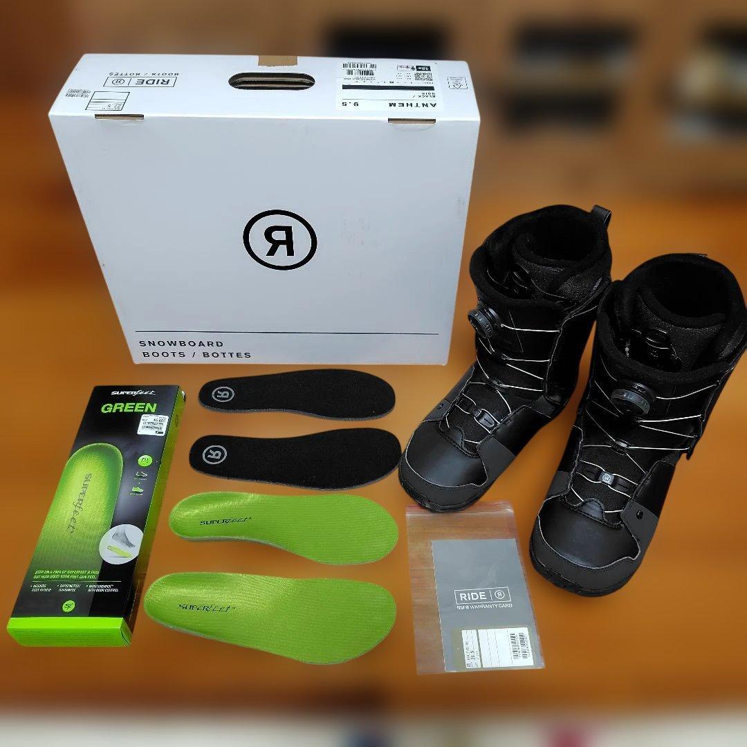 RIDE ANTHEM BOA スノーボードブーツ ブラック 26.5cm