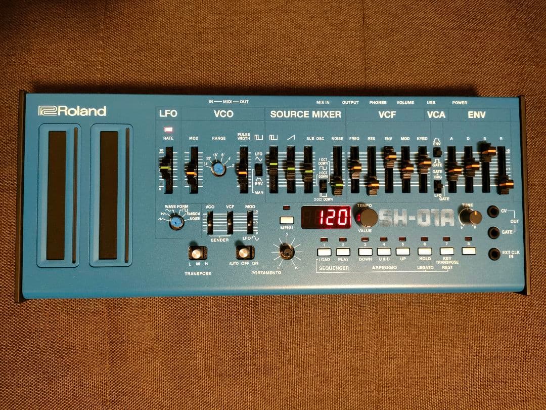 Roland SH-01A-BU 限定カラー DK-01付属