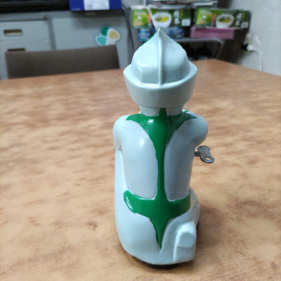 超レア！ミラーマン　ゼンマイソフビ（絶版/中古/稼働品）