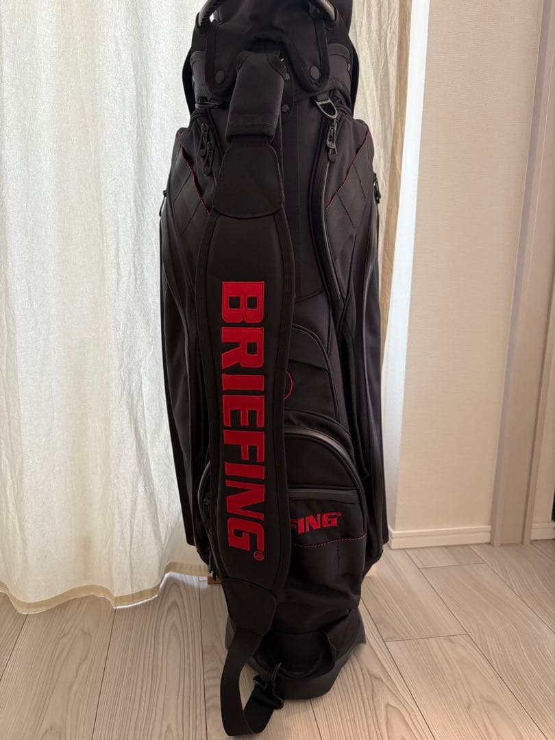 【美品】BRIEFING キャディバッグ ブラック