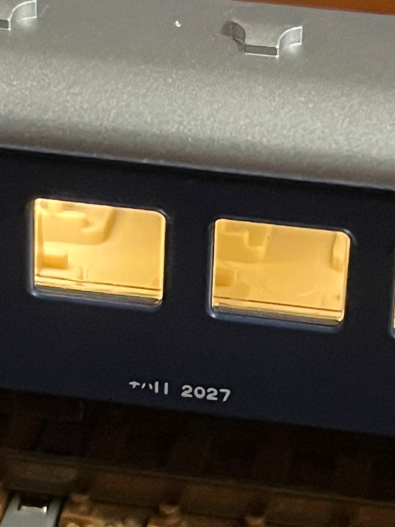 10系客車6両　kato ライト室内灯点灯確認済