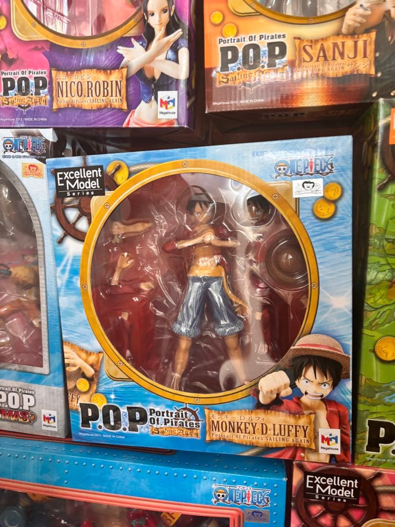 ワンピース POP麦わらの一味　フィギュア 10体セット