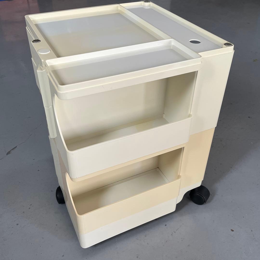 【正規品】B-LINE/ボビーワゴン 2段トレイ ホワイト ジョエ・コロンボ