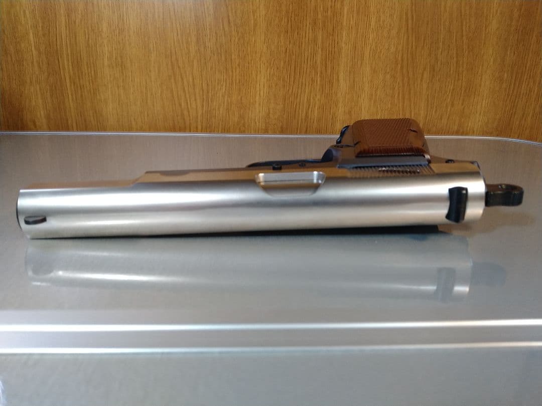 希少な美品！タナカ　ブローニングハイパワー　M1935ハーフシルバー！作動快調