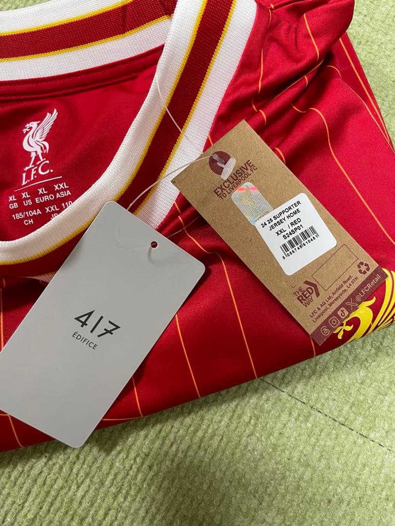 リバプールFC 来日記念 ユニフォーム モハメドサラー XXL リヴァプール