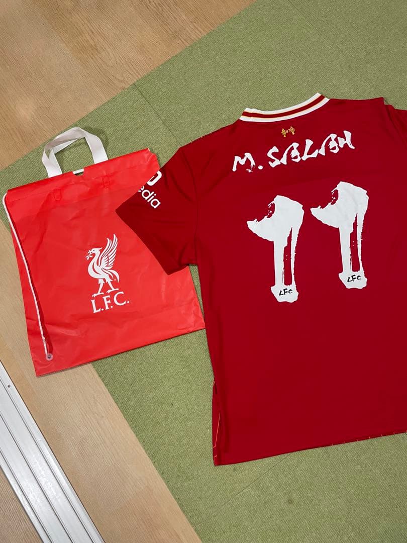 リバプールFC 来日記念 ユニフォーム モハメドサラー XXL リヴァプール