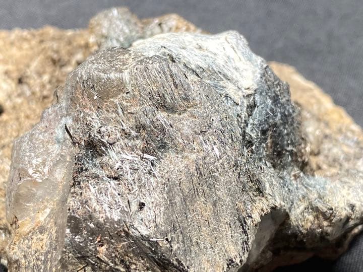 ブルー　アクチノライト　ザギ水晶　ザギマウンテンクォーツ　65g