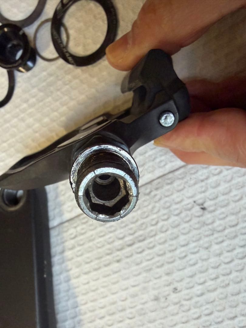 CAAD12 純正クランク 52/36 170mm ＆ アルテグラペダル付