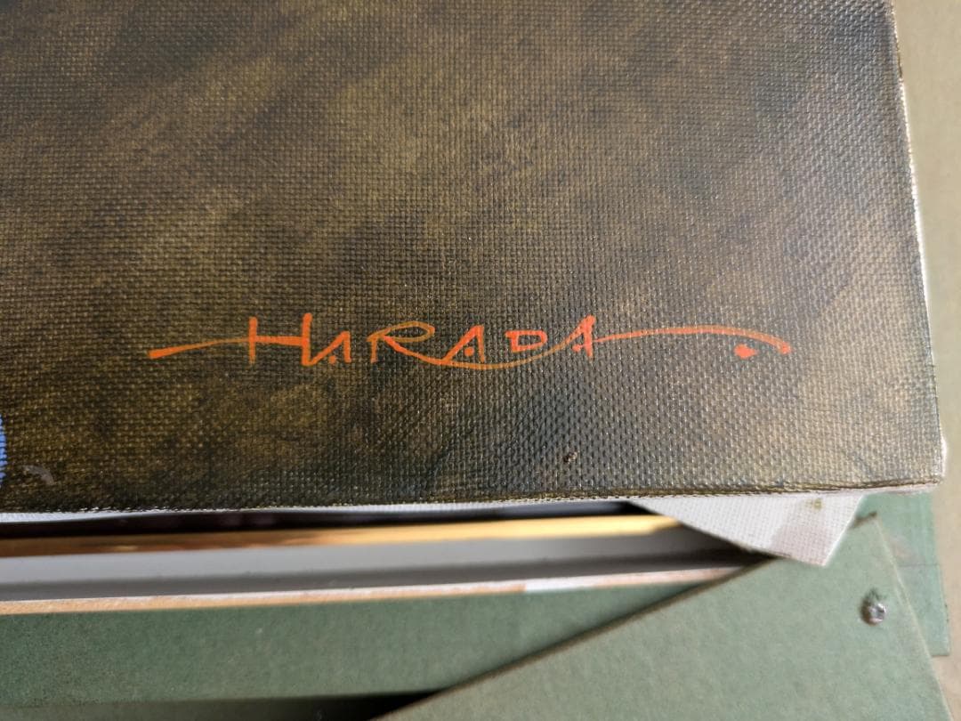 油絵、油彩画（８号）原田優