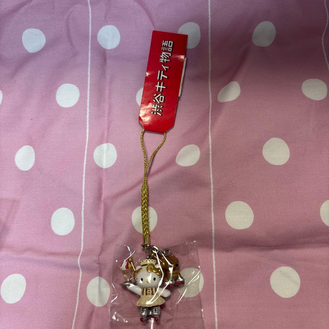 ハローキティ 渋谷キティ物語 値付け ハチ公コラボラバーストラップ　セット