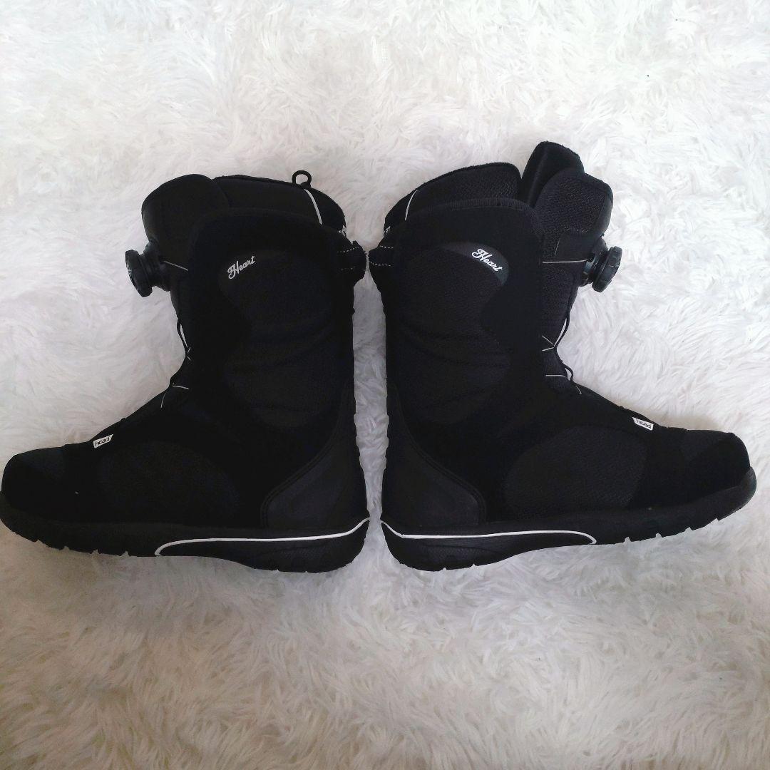 ✨️極美品✨️HEAD スノーボードブーツ HEART BOA 23cm 黒