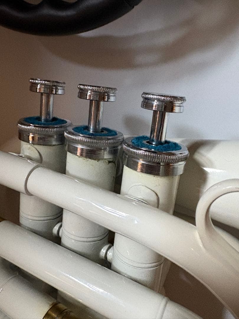 ポケットトランペット　ホワイト 本体