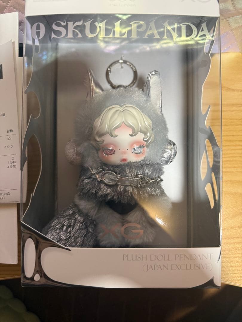 スカルパンダSKULLPANDA × XG ぬいぐるみペンダント 日本限定