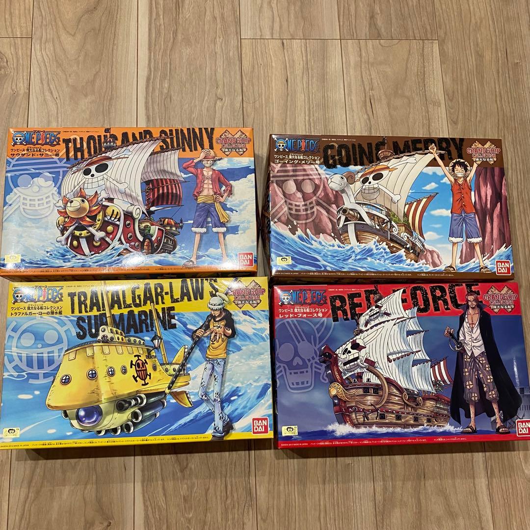 〇新品未開封〇【ONEPIECE】プラモデル まとめ売り 1～7