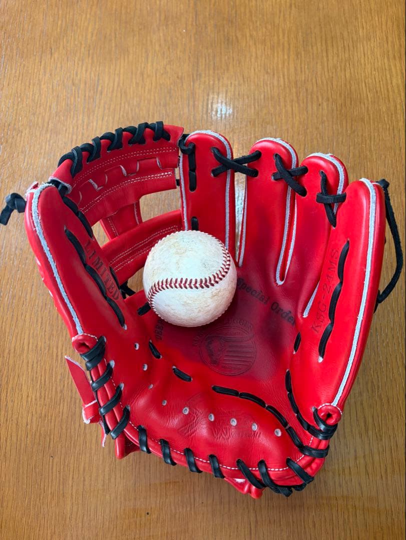 スラッガー 硬式用グローブ KSG-24MS 限定キップレザー