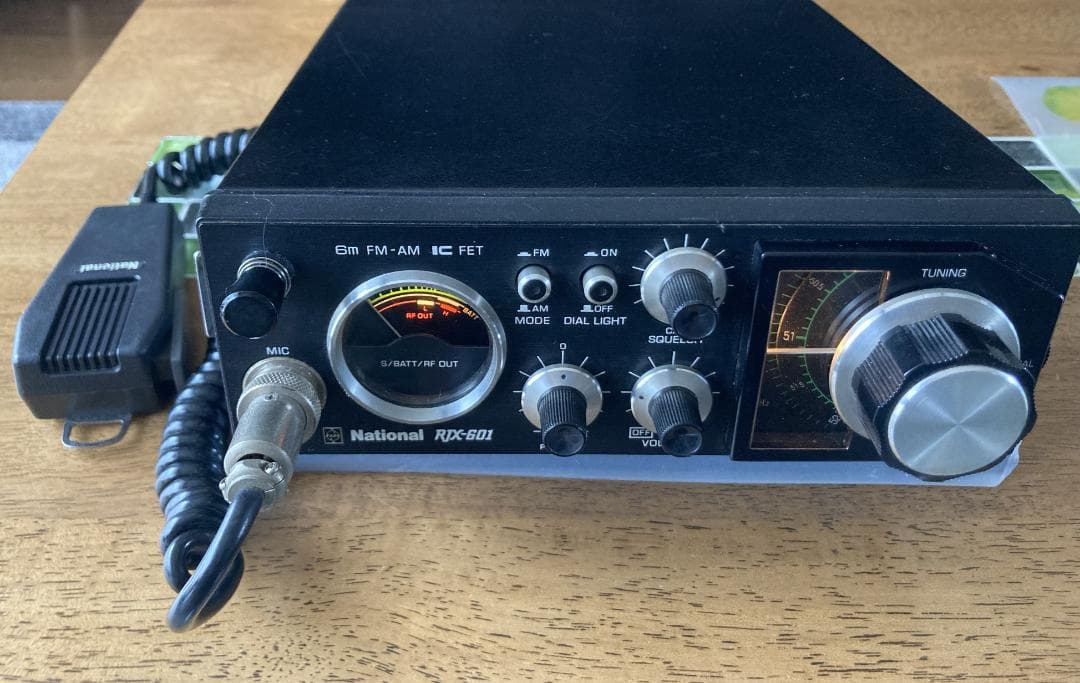 National ナショナル RJX-601 50MHz アマチュア無線機