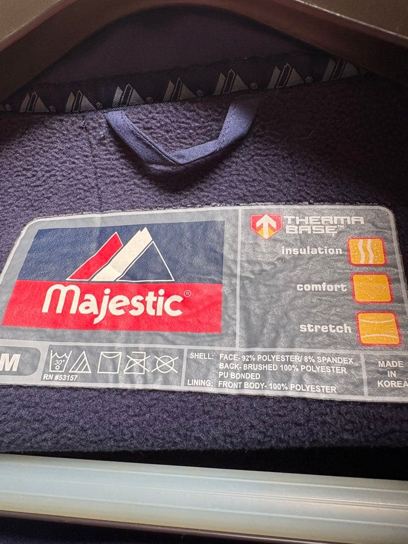 限定★横浜ベイスターズ×majesticコラボ グランドコート