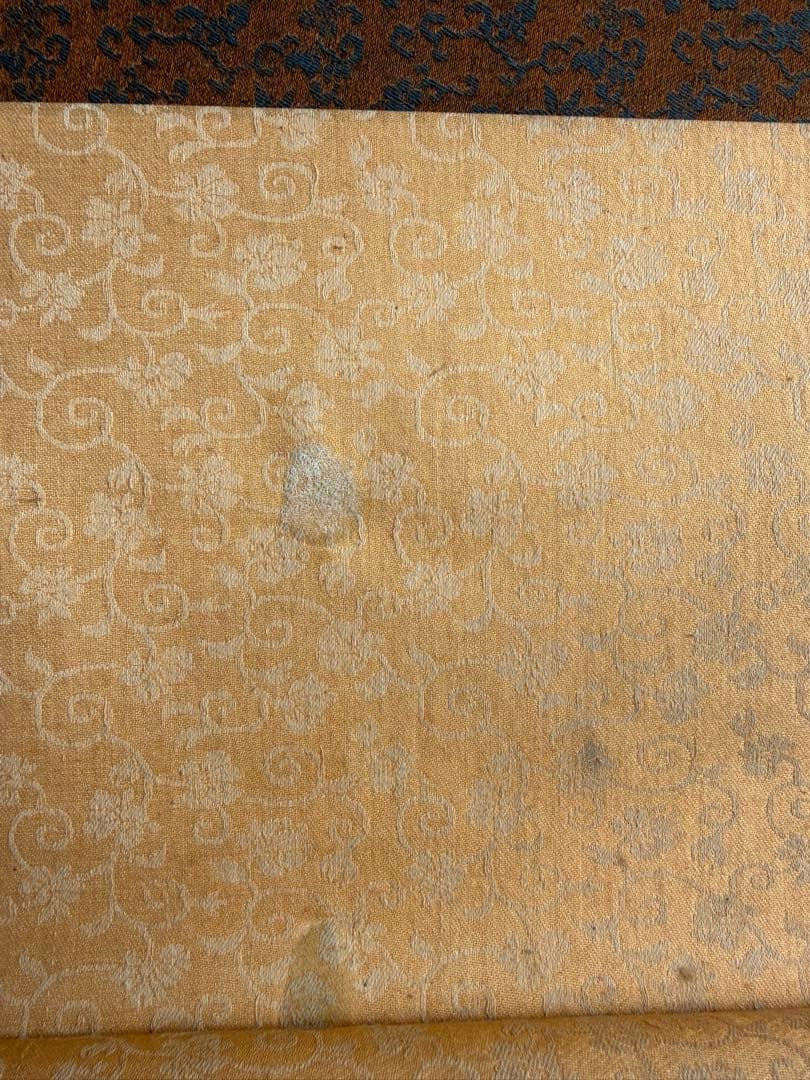 鶴と松の日本画 掛軸　伯岡筆