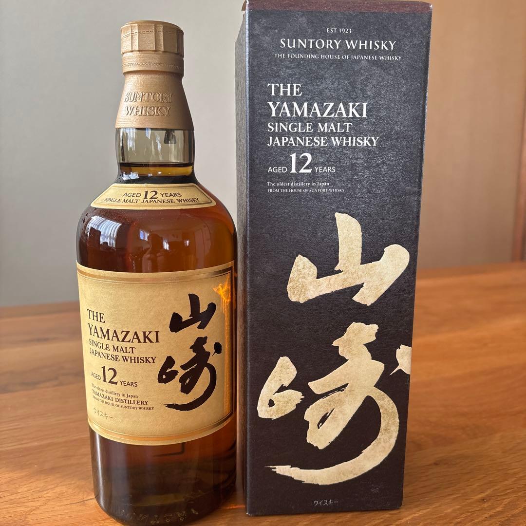 山崎12年☆サントリー☆箱あり