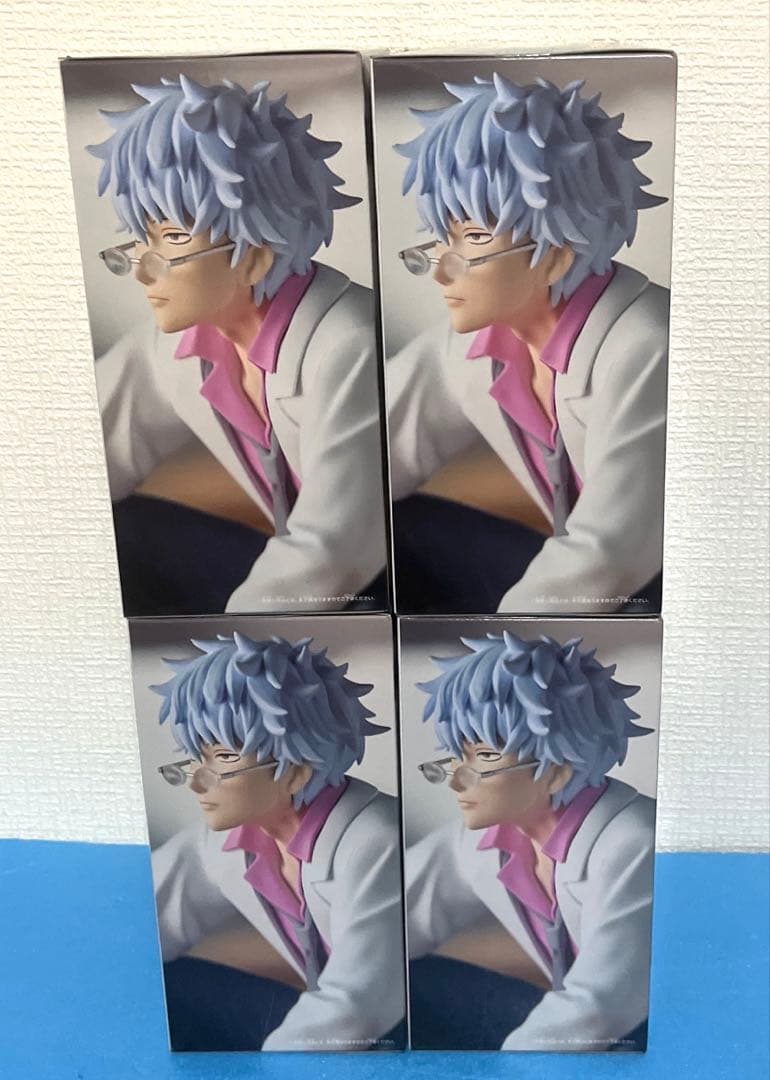 3年Z組銀八先生　デスクフィギュア　坂田銀八　4体セット