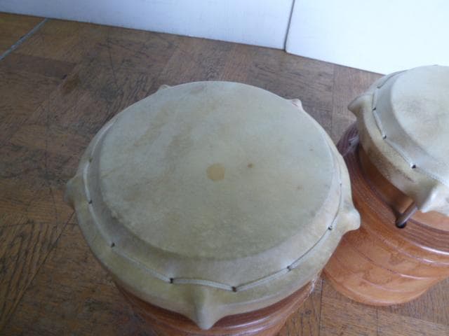 【中古】Pearl パール ウッドボンゴ 打楽器 パーカッション ボンゴ 太鼓