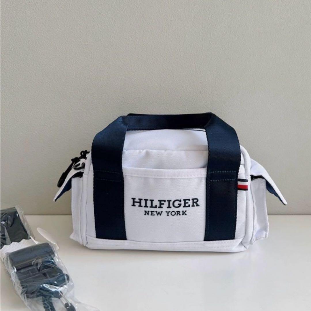 【新品未使用】トミー ヒルフィガー ゴルフ ミニボストン ラウンドバッグ