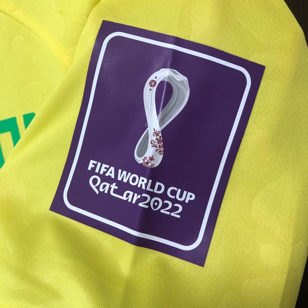 正規品ブラジル代表 リシャルリソン 9番 ユニ カタールw杯 2022パッチ付き