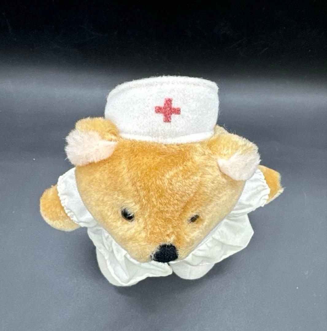【ヴィンテージ】DAKIN クマ テディベア ナース 看護婦　ぬいぐるみ