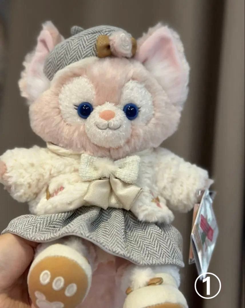 お顔厳選　上海ディズニー　冬　クリスマス　リーナベル　ぬいぐるみss