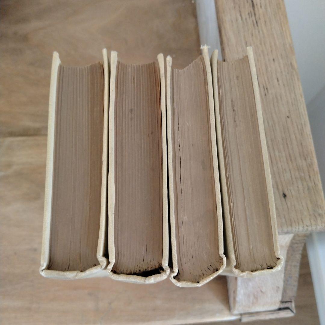 mamu様・フランスアンティークネルソン(NELSON)4冊本セット/ゴールド