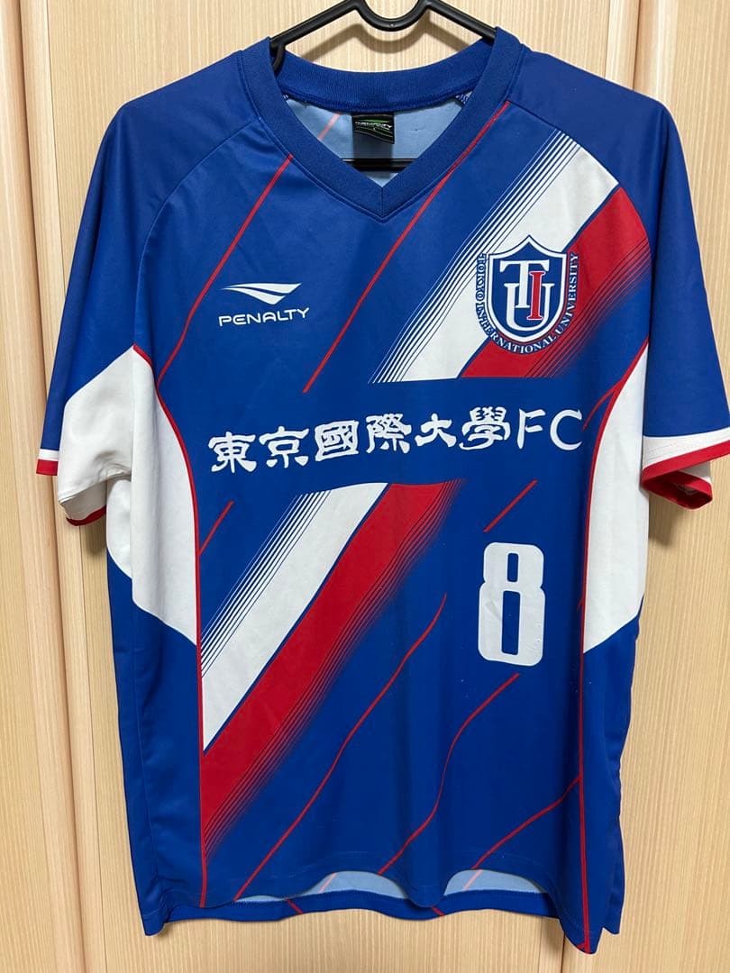 東京国際大学サッカー部限定　レアユニフォーム 8番　長袖、半袖の2点　Lサイズ