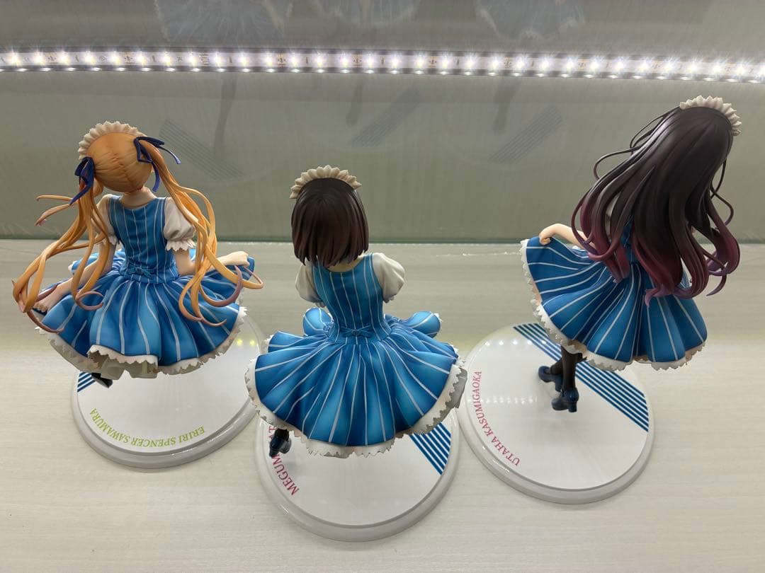 冴えない彼女の育てかた 澤村英梨々 加藤恵 霞ヶ丘詩羽メイドVerフィギュア3体