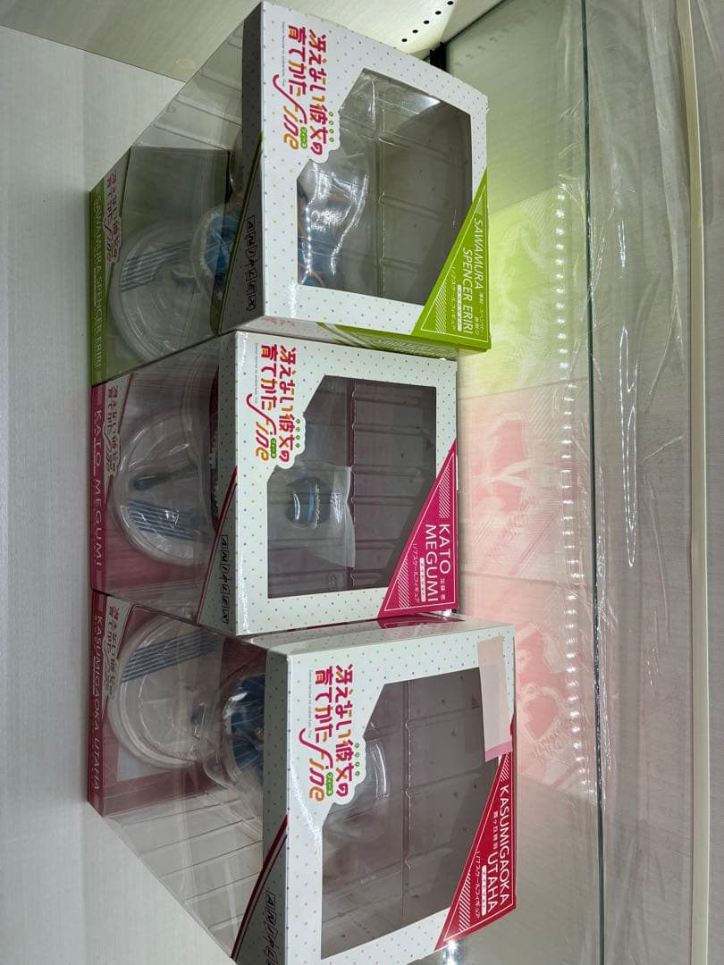 冴えない彼女の育てかた 澤村英梨々 加藤恵 霞ヶ丘詩羽メイドVerフィギュア3体