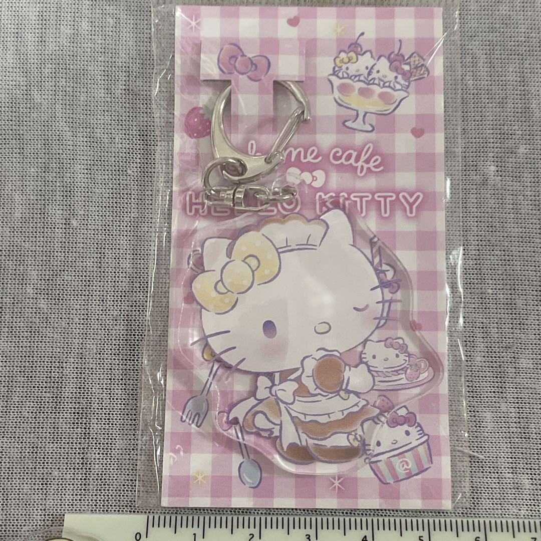 あっとほーむカフェ限定♡キティミミィ アクリルキーホルダー2点セット