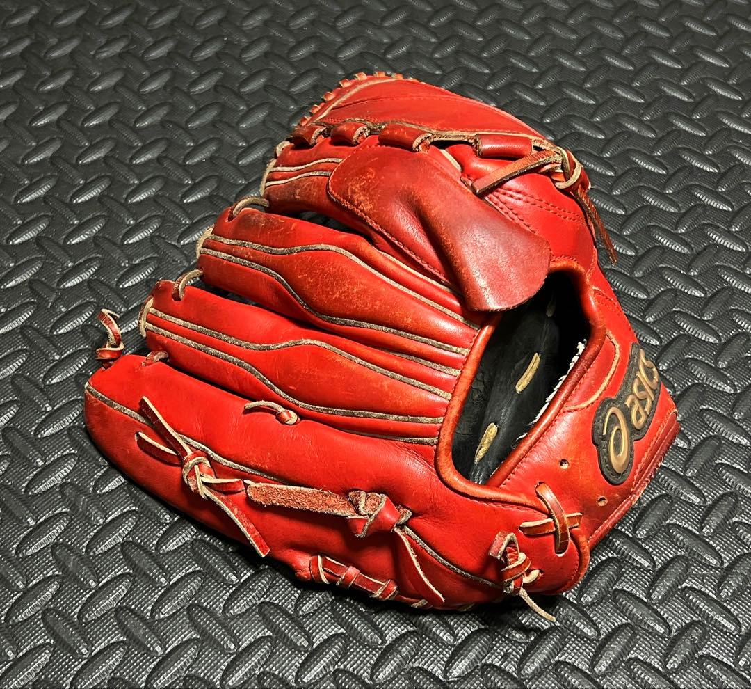 アシックス asics 軟式 投手用 グローブ