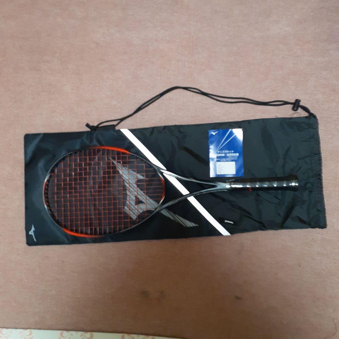 新品　Mizuno ソフトテニスラケット ブラック/レッド