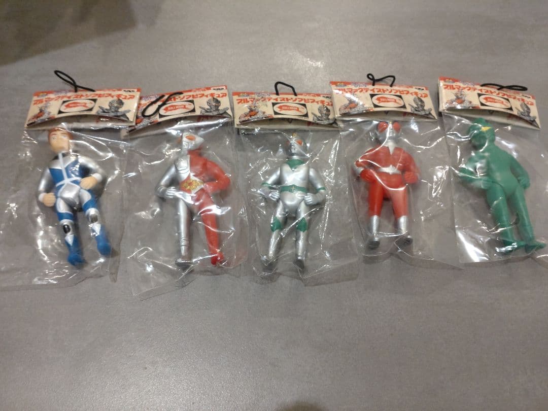 ブルマァクテイストソフビフィギュア　5種セット