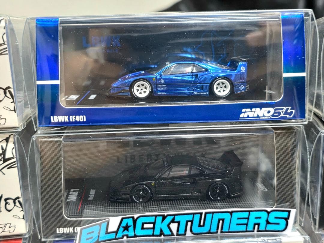 INNO イノモデル 1/64 リバティーウォーク f40 12セット チェイス