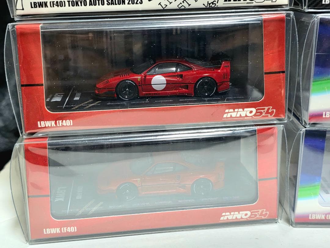 INNO イノモデル 1/64 リバティーウォーク f40 12セット チェイス