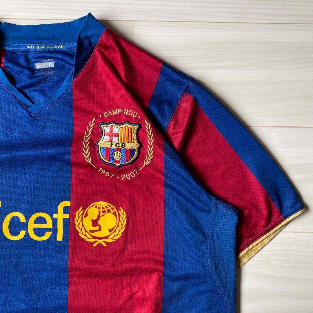 ナイキ メッシ バルセロナ ユニフォーム 19カンプノウ50周年 ゲームシャツL