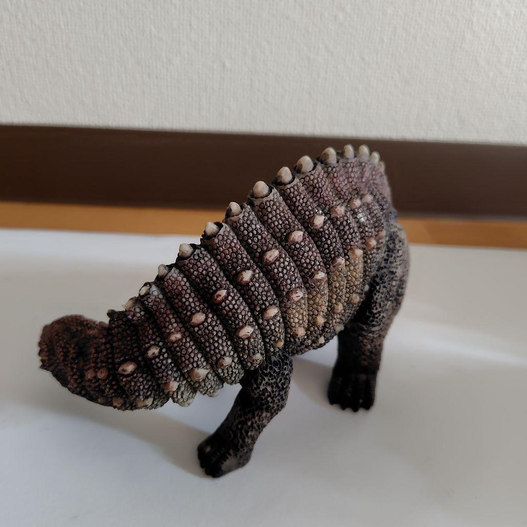 恐竜フィギュア 4体 レトロ 昭和 希少 アンキロサウルス　トリケラトプス