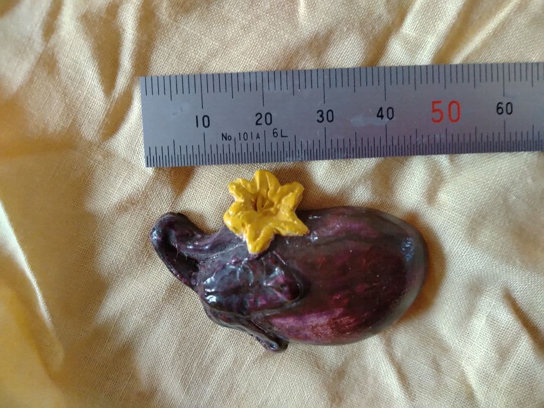 水月焼の帯留め　3点セット　木箱有り