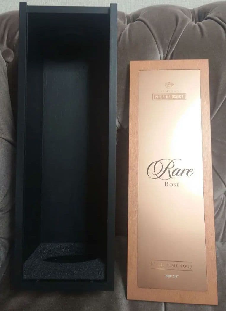 レア·シャンパーニュ ロゼ 750ml 2007 限定 専用箱 未開封 レアシャ